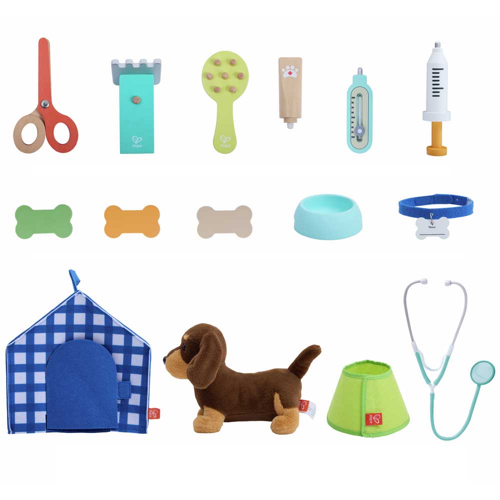 Hape Set Veterinario Della Clinica Dei Cuccioli