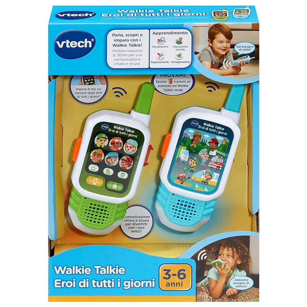 Vtech, Walkie Talkie - Eroi Di Tutti i Giorni
