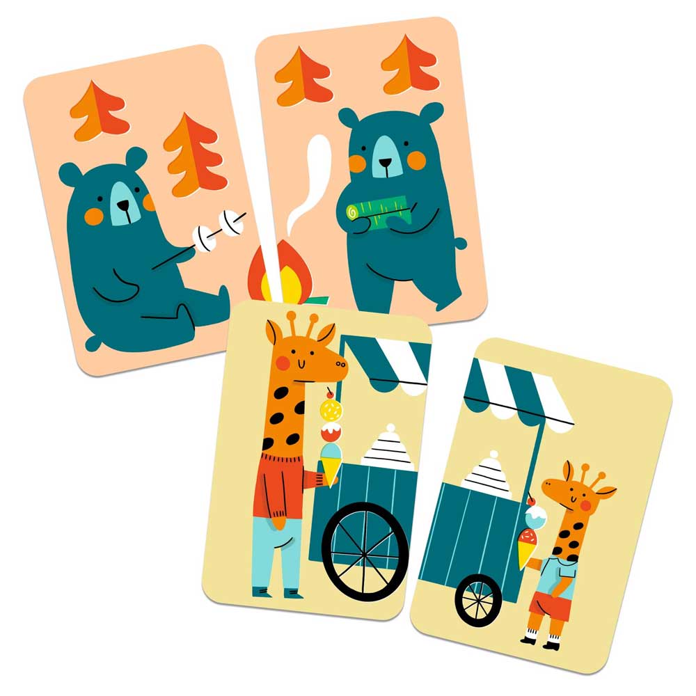 Djeco Gioco di Carte Misti'Loup