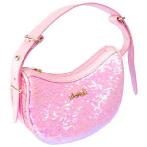 Nice Girabrilla Glamour Moon Bag, Borsetta con Paillettes Reversibili