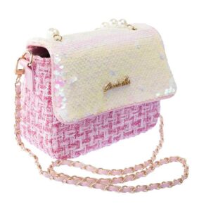 Nice Girabrilla Glamour Petite Bag, Borsetta Elegante con Paillettes Reversibili