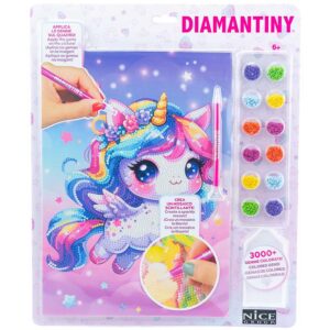 Nice Diamantiny Kawaii Unicorn 6 Kit Diamond Painting Unicorno da Decorare