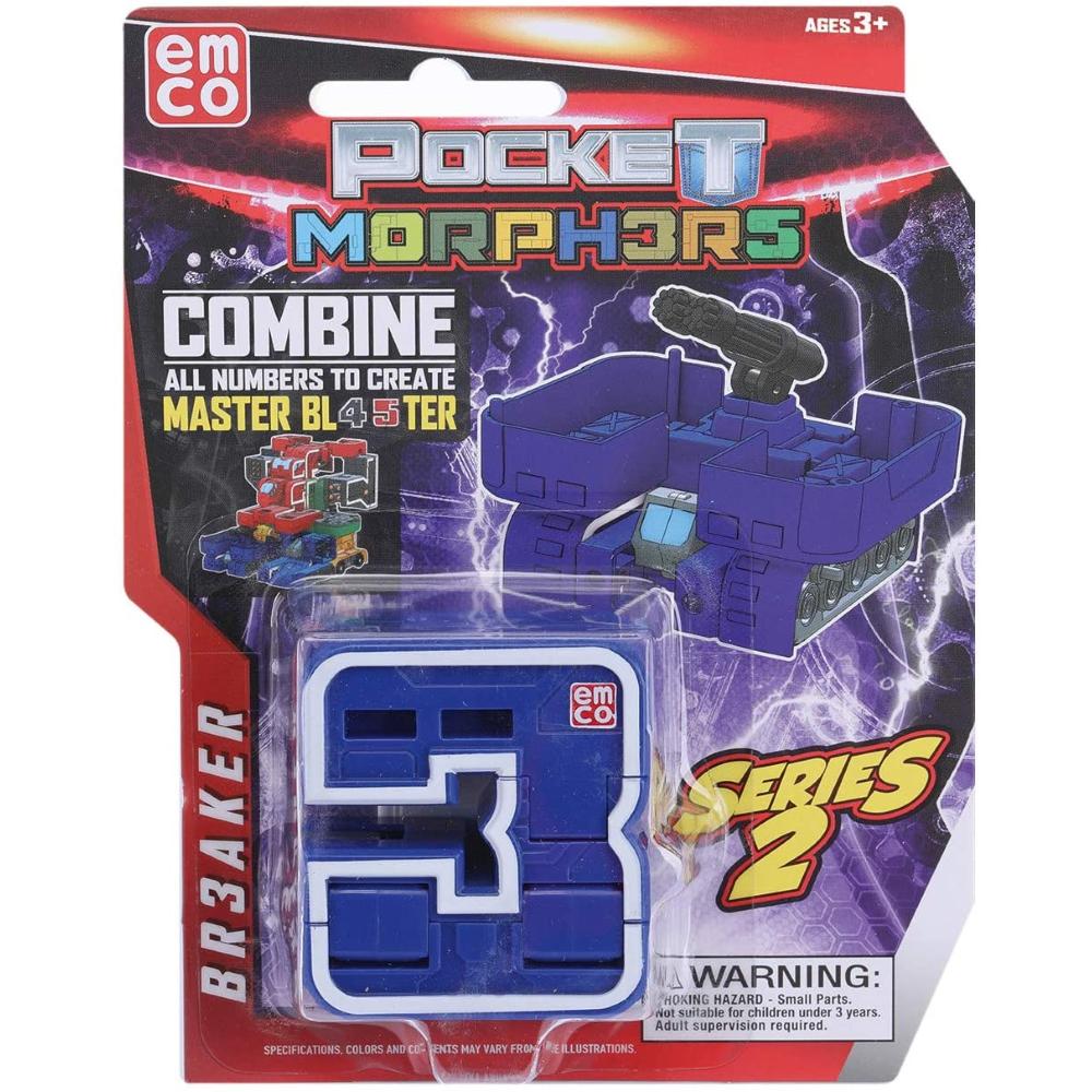Grandi Giochi Megabot S2, Bundle 10 Robot Transformer Da 0 a 9