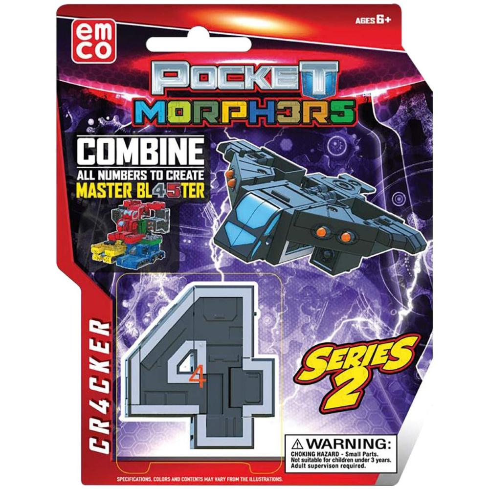 Grandi Giochi Megabot S2, Bundle 10 Robot Transformer Da 0 a 9