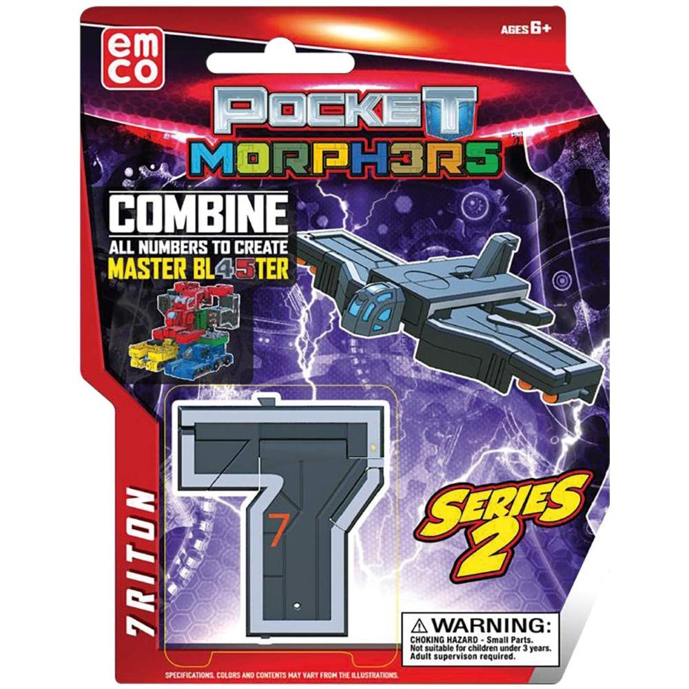 Grandi Giochi Megabot S2, Bundle 10 Robot Transformer Da 0 a 9