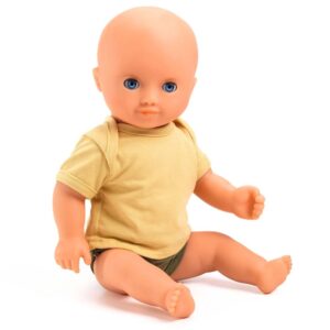 Djeco Pomea, Bambola Per Bambini Dai 18 Mesi, Baby Olive