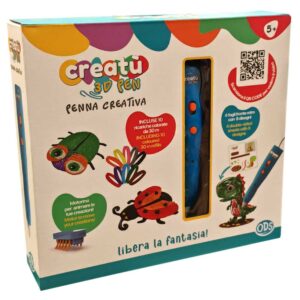 ODS Penna 3D Creatù Con Accessori e Ricariche