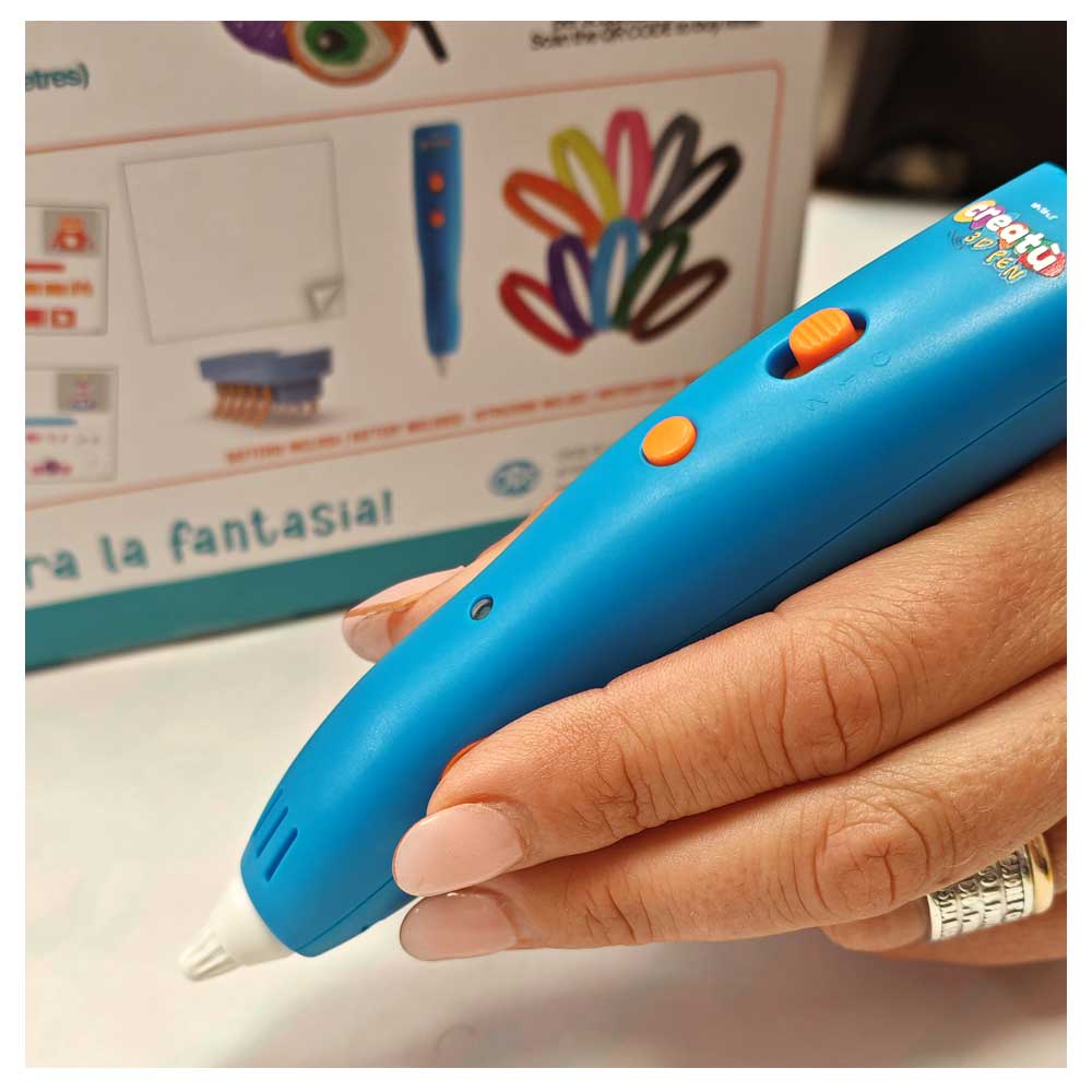 ODS Penna 3D Creatù Con Accessori e Ricariche