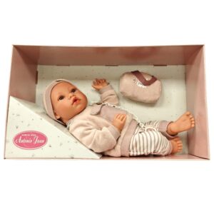 Antonio Juan, Bambola 42 Cm Neonata, Lua Pompon, Corpo Soffice Articolato