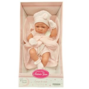 Antonio Juan, Bambola 42 Cm Neonata, Lua Toquilla, Corpo Vinile Sessuata