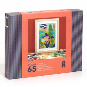 Djeco, Atelier 65 Thread, Ricamo su Canovaccio: L'Arte Tessile Tradizionale Prende Forma