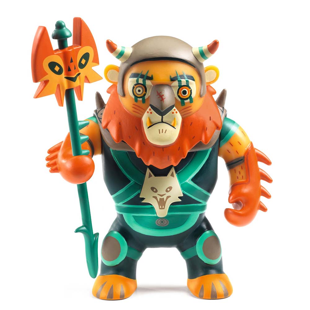 Djeco Personaggio 9,5 Cm Con Accessorio, Arty Toys, Ze Furious