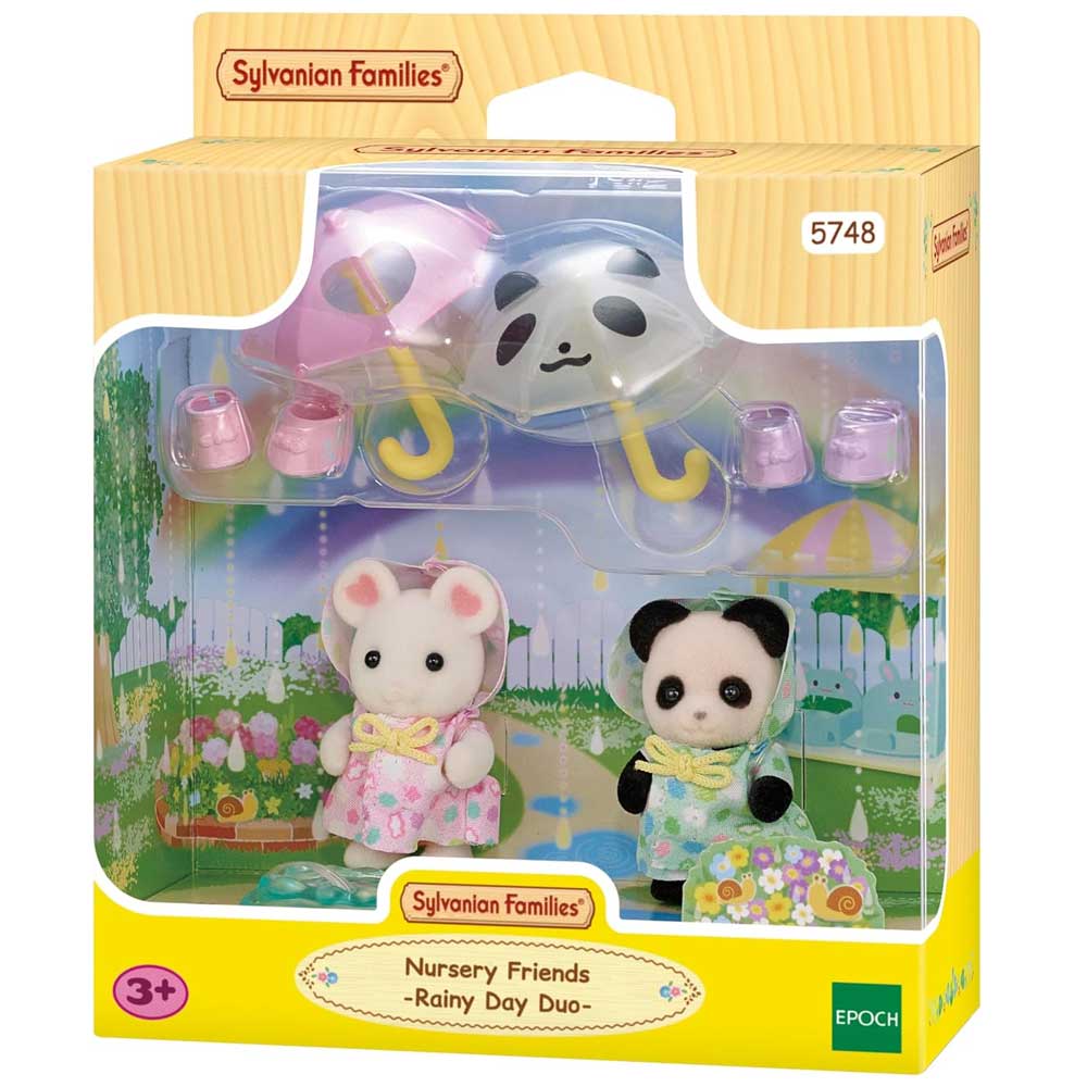 Sylvanian Families Amici dell’Asilo - Sotto La pioggia