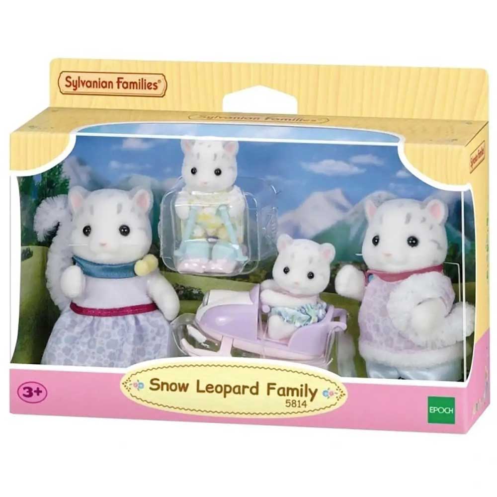 Sylvanian Families Famiglia Leopardo delle Nevi