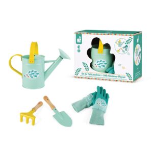 Janod Set Del Piccolo Giardiniere Con 4 Accessori, Happy Garden