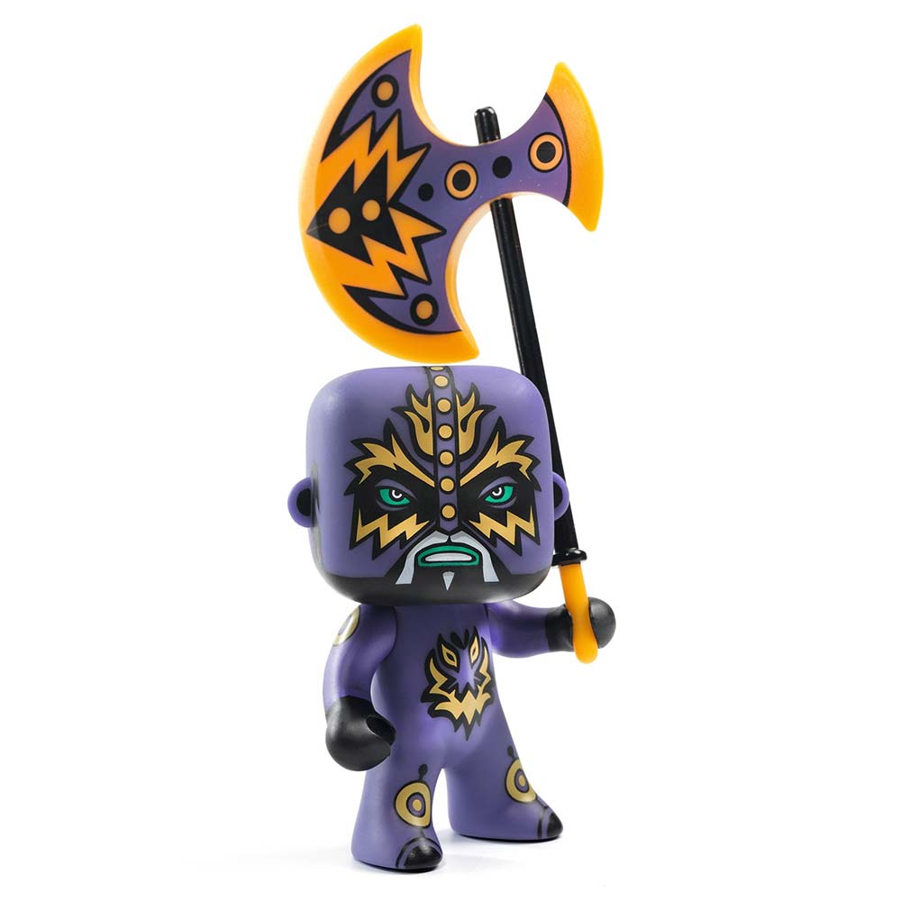 Djeco Personaggio 7,5 Cm Con Accessorio, Arty Toys Pirates, Flameo