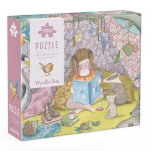 Moulin Roty Puzzle Di Osservazione La Capanna Segreta, 100pz