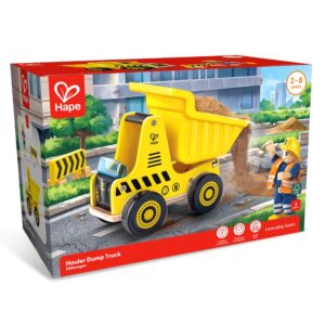 Hape Camion Da Cantiere Cassone Ribaltabile - Plastica e Legno