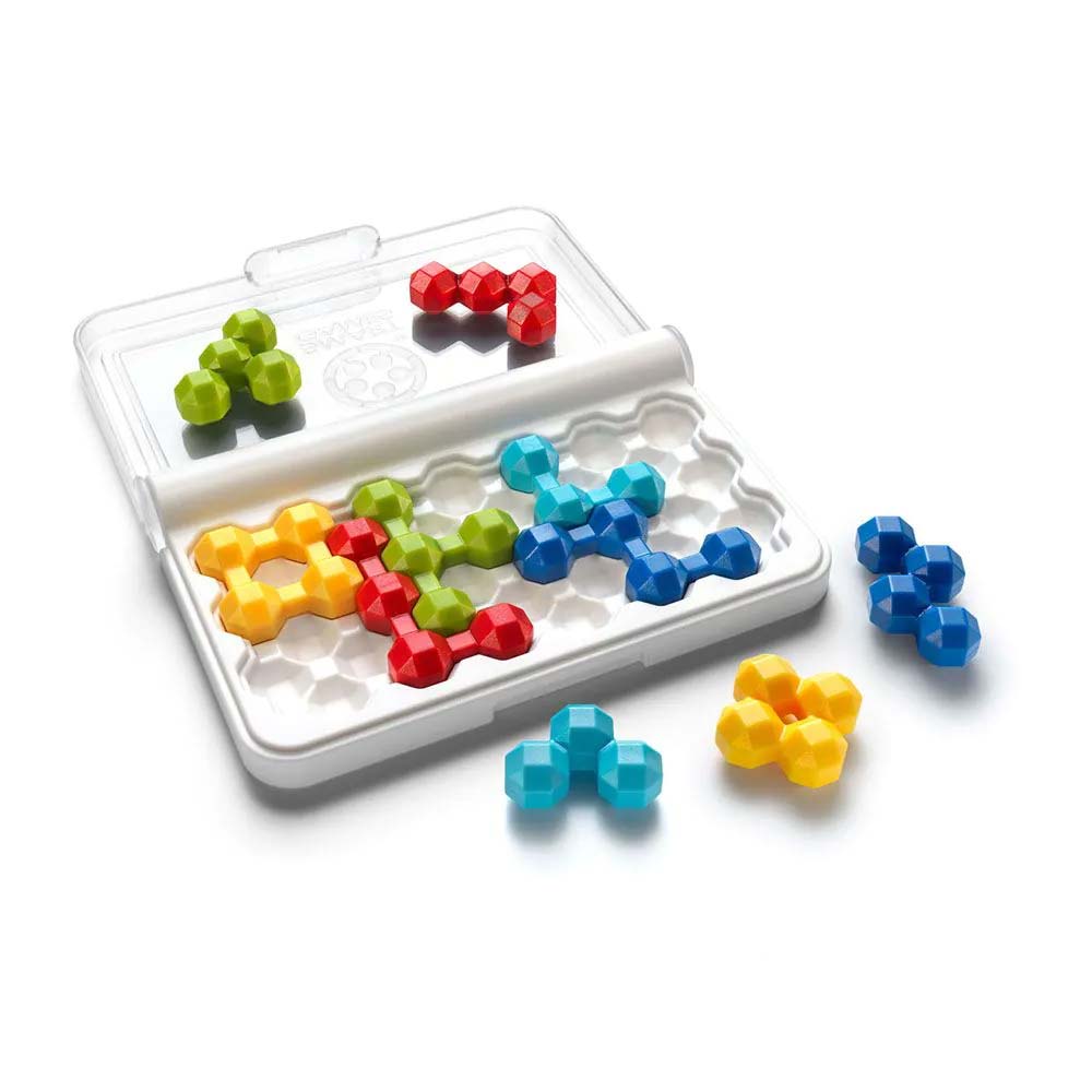 Smart Games, IQ Twins Puzzle 3D Tascabile con 120 Sfide per Bambini e Adulti