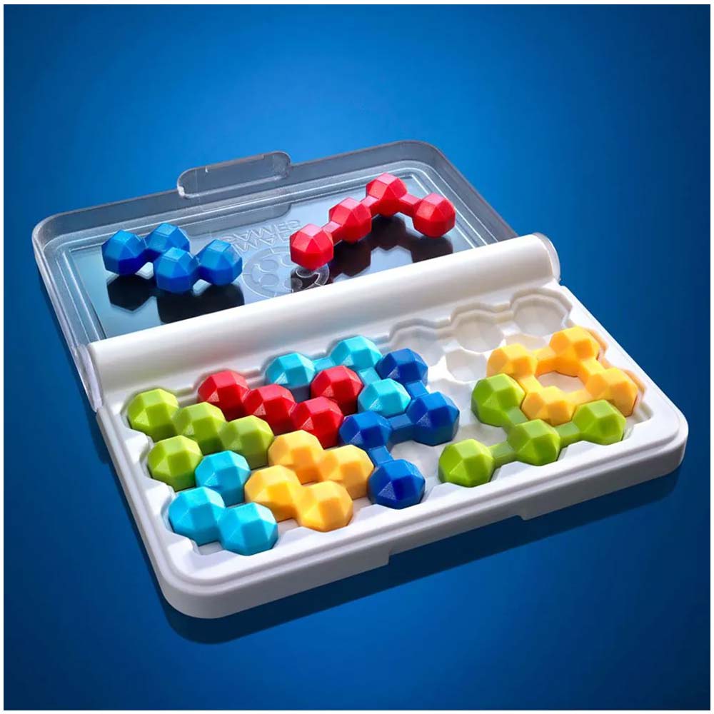 Smart Games, IQ Twins Puzzle 3D Tascabile con 120 Sfide per Bambini e Adulti