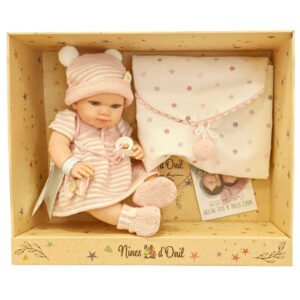 Nines D'Onil, Bambola Cm 45, Baby Reborn Girl