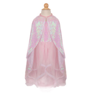 Great Pretenders Mantello Con Paillettes, Rosa Taglia 4-6 Anni