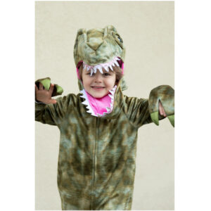 Great Pretenders Costume Da Dinosauro Deluxe Raptor, Taglia 4-6 anni