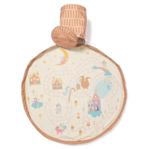 Play&Go, Portaoggetti e Tappetino Da Gioco Ø140 Cm - Fairy World - Soo