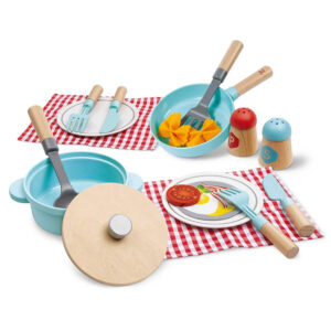 Hape Set Cuoci e Servi Per Piccoli Chef
