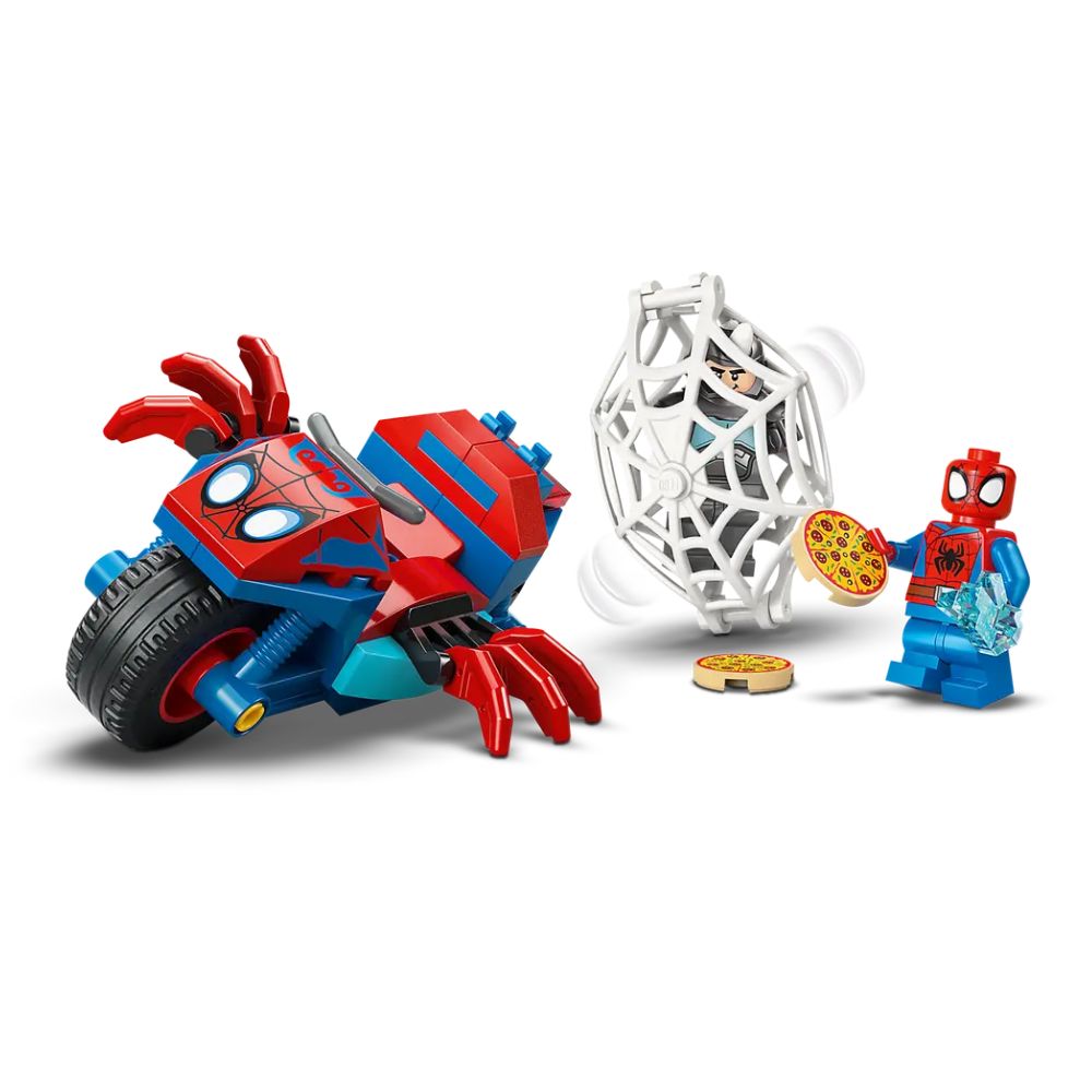 Lego Marvel, Spidey Sulla Moto Contro Rhino