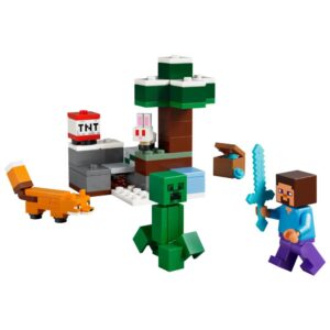Lego Minecraft, Avventura Di Steve Nella Taiga