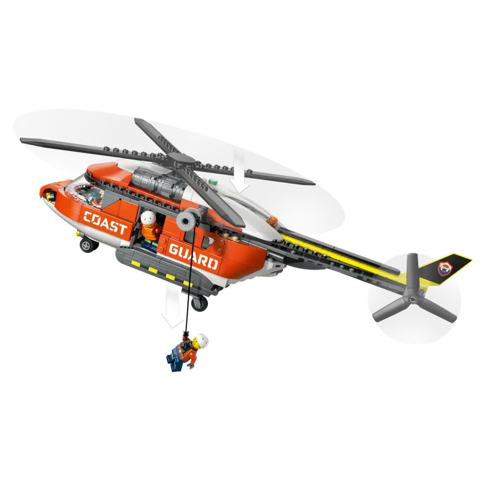 Lego City Exploration, Elicottero Della Guardia Costiera
