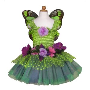 Great Pretenders Costume Principessa Dei Fiori Con Ali, Taglia Elasticizzata 3-4 anni