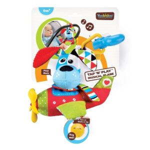 Yookidoo Aereo Musicale Tap N Play Con Molletta Passeggino