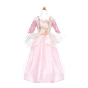 Great Pretenders, Abito Principessa Pink Rose, Taglia Elasticizzata 5-6 Anni