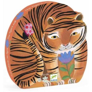 Djeco Puzzle 24 Pz Firmin, The Tiger's Walk
