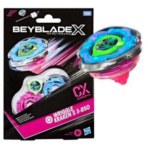 Hasbro Beyblade X, Trottola Con Lanciatore, CX Wriggle Kraken S 3-850