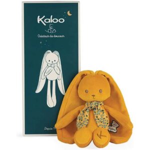 Kaloo Lapinoo, Coniglio Di Peluche Pelo Raso Cm 35, Colore Ocra