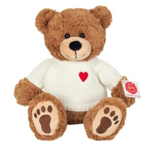 Hermann Teddy, Peluche Orsetto "Percy" con Maglioncino 30 cm - Da 0 Mesi