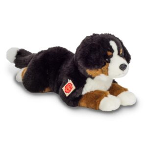 Hermann Teddy, Peluche Bovaro del Bernese Sdraiato 40 cm - Da 18 Mesi
