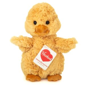 Hermann Teddy, Peluche Pulcino "Vivi" 14 cm - Da 0 Mesi