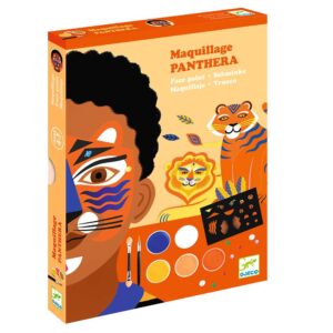 Djeco Face Paint Pantera Kit Trucco Artistico Completo per Bambini