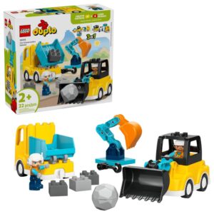 Lego Duplo, Veicoli Da Cantiere 3 in 1