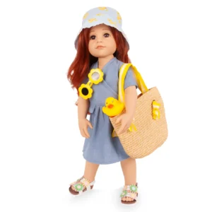 Gotz Bambola Hannah La Piccola Anatra, Capelli Lavabili E Corpo Snodabile