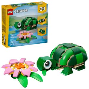 Lego Lego Creator, Tartaruga Con Fiore Di Ninfea