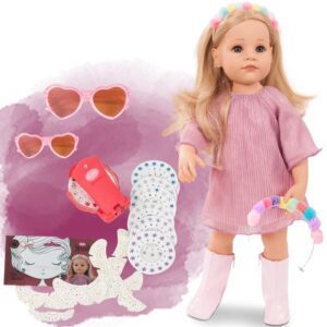 Gotz Bambola XL 50 Cm Hannah Mini Me Con Applicatore Per Gioielli