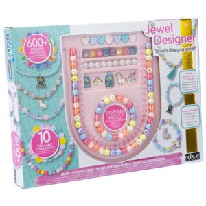 Nice ABC Perline Jewel Designer, Kit Creativo per Gioielli Fai da Te