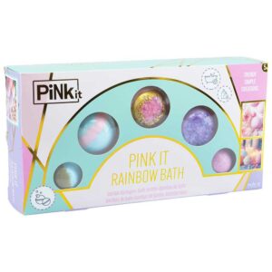 Nice Pink it - Rainbow Bath Set Bombe da Bagno Frizzanti e Profumate