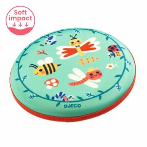 Djeco Frisbee Flying Bugs in Gommapiuma per Bambini