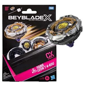 Hasbro Beyblade X, Trottola Con Lanciatore, CX Fang Leon T 4-60U